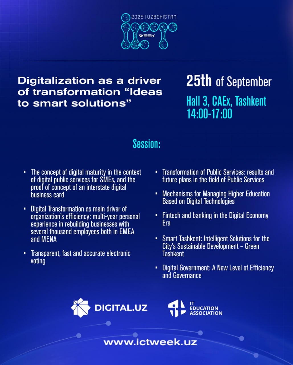 🌐 “Digitalization as a Driver of Transformation: Ideas to Smart Solutions”